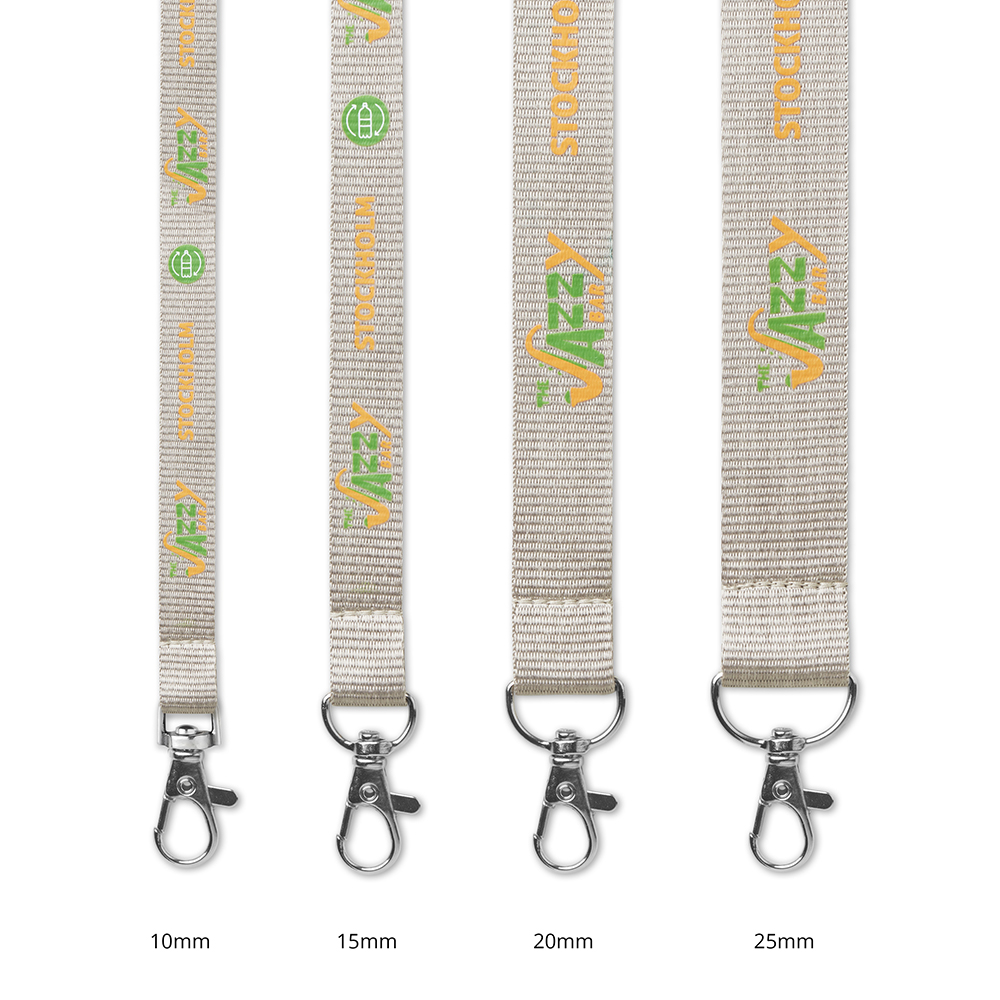 Lanyard de RPET con hebilla extraíble personalizado
